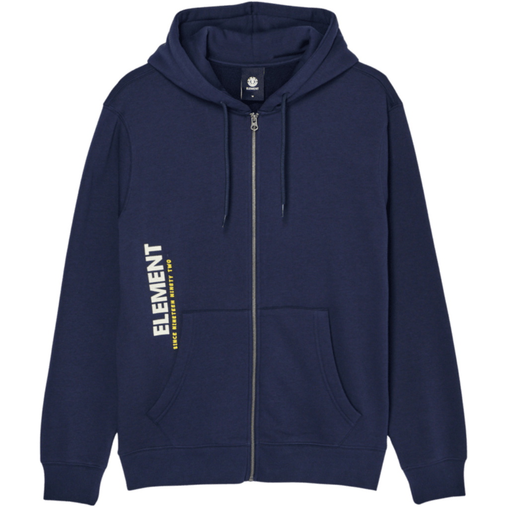 2026 Element Mens Throw Up Zip Thru Hoodie ELYSF00372 - Eclipse Navy
